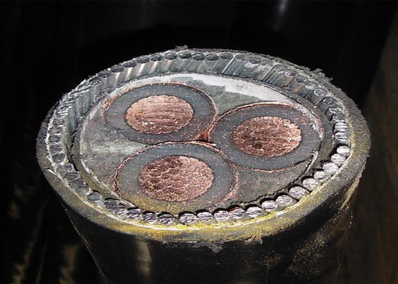 Ondergrondse 11kv-het Koper Gepantserde Kabel van SWA voor Machtstransmissie